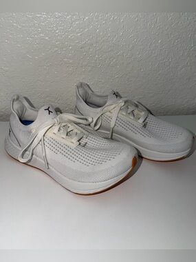 Women's White Flux Footwear Adapt Runner Sneakers